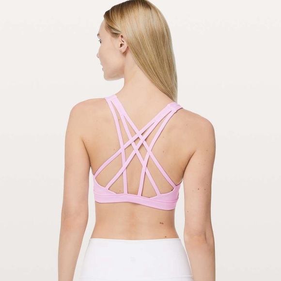 Lululemon Free To Be Serene Bra *C/D cup 🌸 Cherry Blossom Pink - Picture 10 of 10